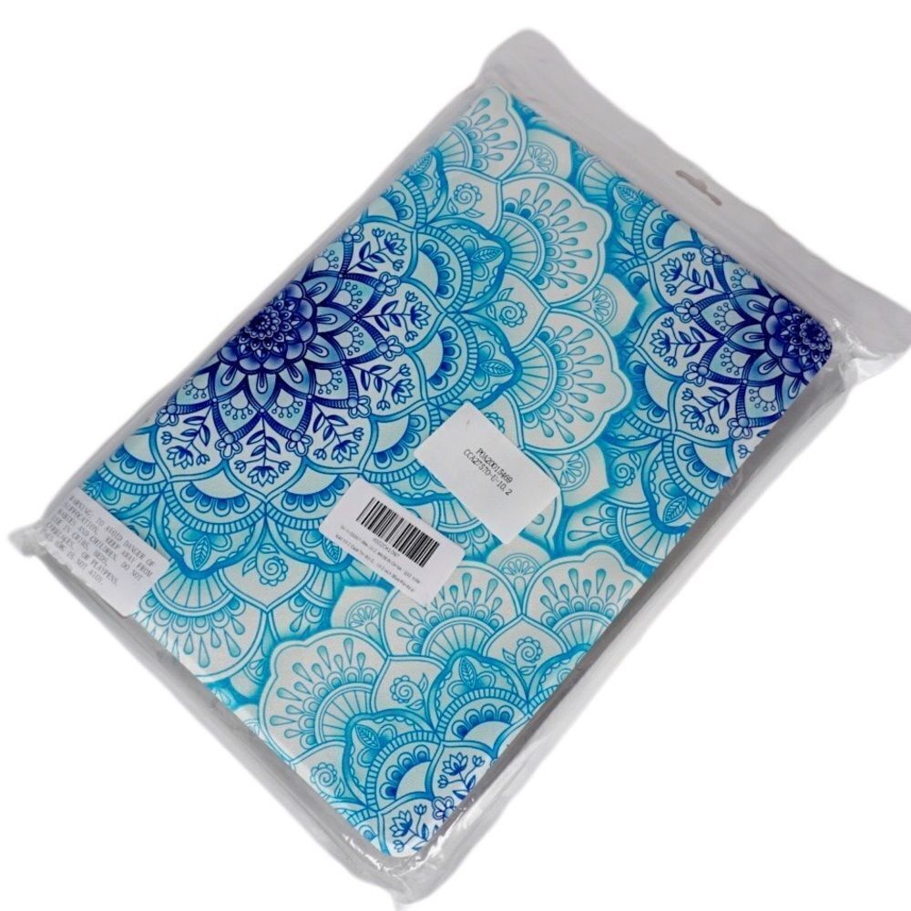 NWT Blue Mandala iPad Case for iPad 10.2